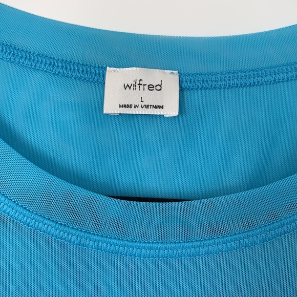 Aritzia Wilfred Mesh Top - Picture 2 of 2